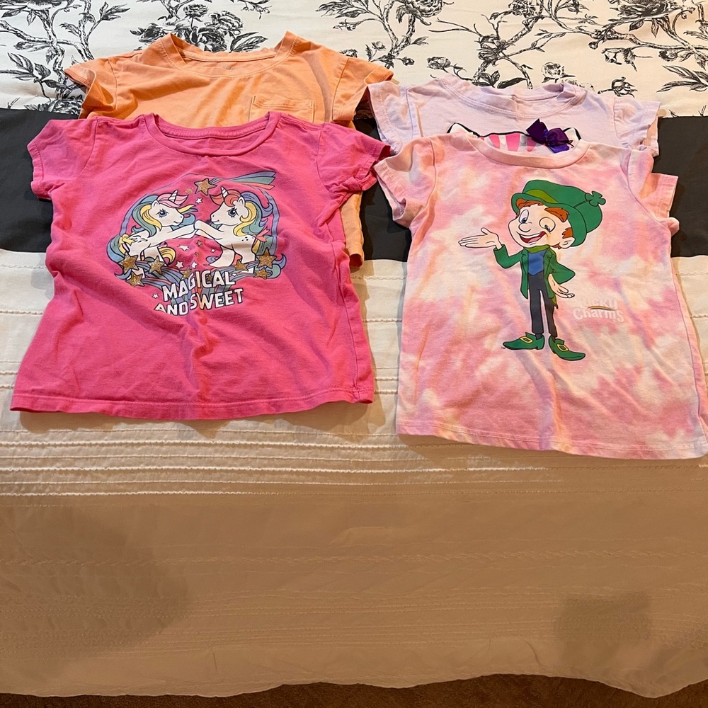 4 Pack Girls Tees